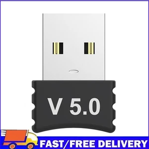 USB Bluetooth 5.0 Adapter Wireless Receiver Transmitter for PC Mouse Keyboard - Afbeelding 1 van 12