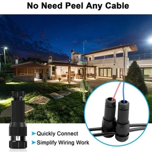 Premium Wire Connector for Landscape Lighting Copper Pin and Nylon Body - Picture 1 of 10