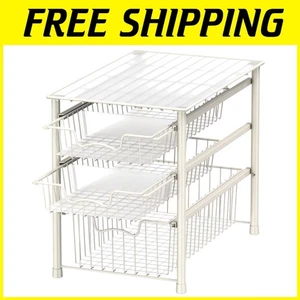 Organizador de cesta apilable de 3 niveles - Baño y cocina - Imagen 1 de 8