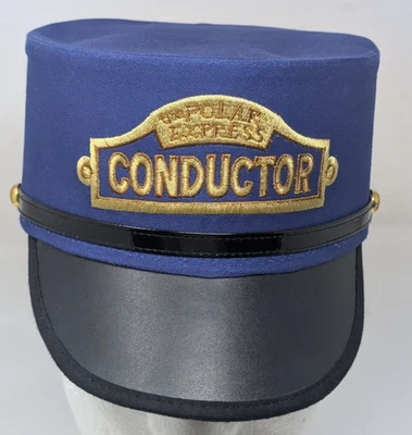 Sombrero de tren conductor The Polar Express Navidad Warner Bros talla adulto hombre OSFM Foto 1 de 4