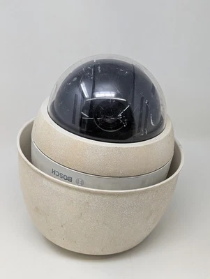 One used Bosch AutoDome VG4-322-ECS1W PTZ Camera, For Parts or Repair - Image 1 of 4