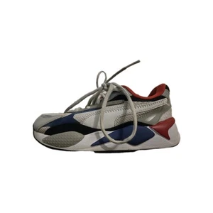 Boy's Size 2 Puma Athletic Shoes Red/White/Blue/Gray - Picture 1 of 8