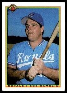 1990 Bowman Bob Hamelin Rookie - Picture 1 of 2