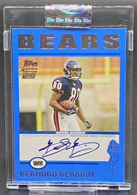 2004 TOPPS AUTO ROOKIE BERNARD BERRIAN BEARS SERAIL #ED 2/50 - Image 1 of 2