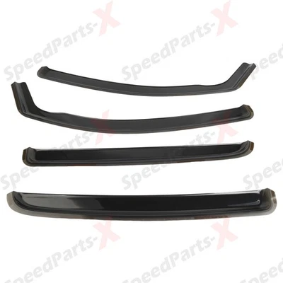 RAIN GUARDS VENT VISORS SHADE FOR 2016-2023 TOYOTA TACOMA PICKUP CREW CAB TRD Foto 1 de 4