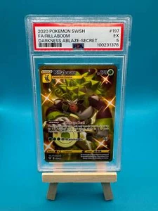 PSA 5 2020 Pokémon SWSH FA/Rillaboom Darkness Ablaze Secret #197 - Imagen 1 de 1