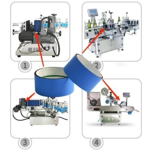 Labeler Pressure Belts/Label Wrap Belt/Blue Sponge Belt for Labeling Machine - Picture 1 of 6