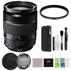 Fujifilm XF 18-135mm F3.5-5.6 R LM OIS WR Lens Bundle w/ 67mm HGX Filter + More - Picture 1 of 8