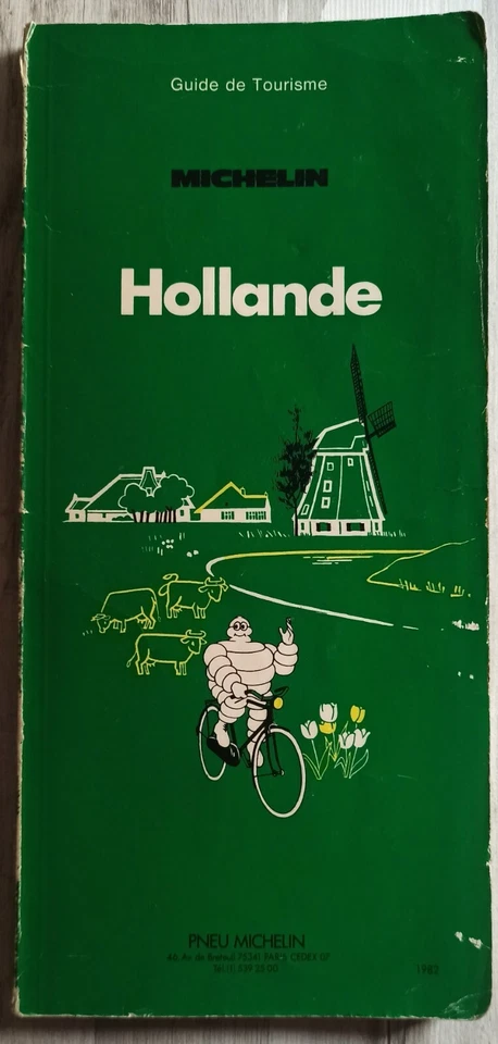 Guia Verde Turística Michelin Hollande . 1982 - Imagen 1 de 1