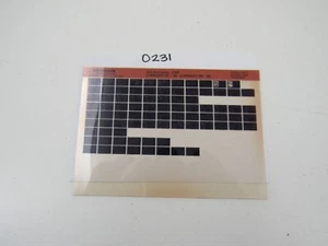 Honda CBR600F 600 Hurricane '87 88 89 90 Parts Catalog Manual Microfiche - Bild 1 von 1