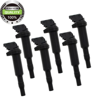 6xIgnition Coil Repalce# Bosch For BMW E53 E70 E85 E36 Mini Cooper 0221504470 - Image 1 of 4