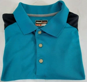 Camisa polo para hombre GRANDSLAM azul talla grande manga corta - Imagen 1 de 4