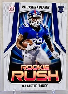 Kadarius Toney RR-11 ROOKIE RUSH 2021 Panini Rookies & Stars Giants - Foto 1 di 2