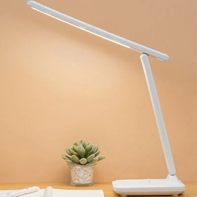 Schreibtischlampe Tischlampe  LED Leselampe Büroleuchte Dimmbar USB Stifthalter - Bild 1 von 4