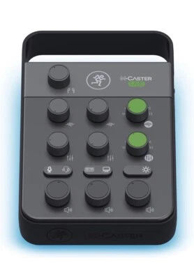 New Mackie M Caster Live Streaming Podcasting Portable Smartphone/USB FX Mixer - Image 1 of 4