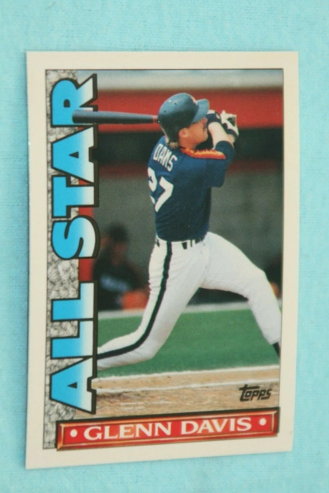 GLENN DAVIS 1990 TOPPS GLOSSY ALLSTAR #45 HOUSTON ASTROS - Image 1 of 1