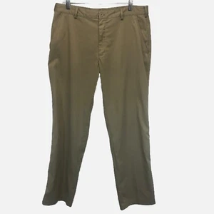 Nike Mens Pants Size 34x32 M Golf Fit Dry Chino Tan - Picture 1 of 6