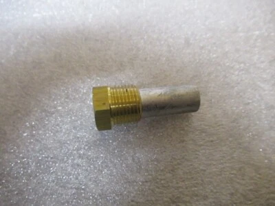 Ánodo enchufe roscado N37B Ilmor PV07080 OEM nuevas piezas de barco de fábrica Foto 1 de 2