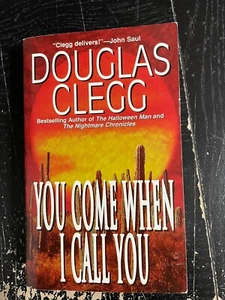 You Come When I Call You Douglas Clegg SIGNED Inscribed PB Leisure 1999 VG - Bild 1 von 5