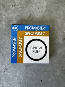 NOS Promaster Spectrum 7 Optical Filter 52mm 4108 UV - Picture 1 of 2