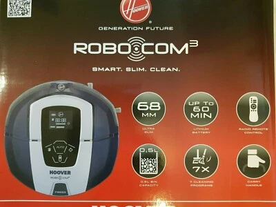 Hoover RBC030/1 Staubsauger Roboter, glänzend blau  - Bild 1 von 3