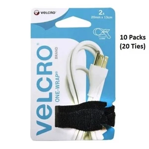 Velcro One Wrap - Cable Ties Organise Office Computer Leads and Cables Reusable - Picture 1 of 7