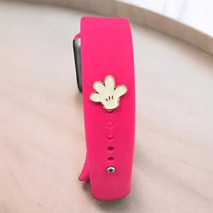 Smart Watch Silicone Band Decorative Charm White Hand - Picture 1 of 1