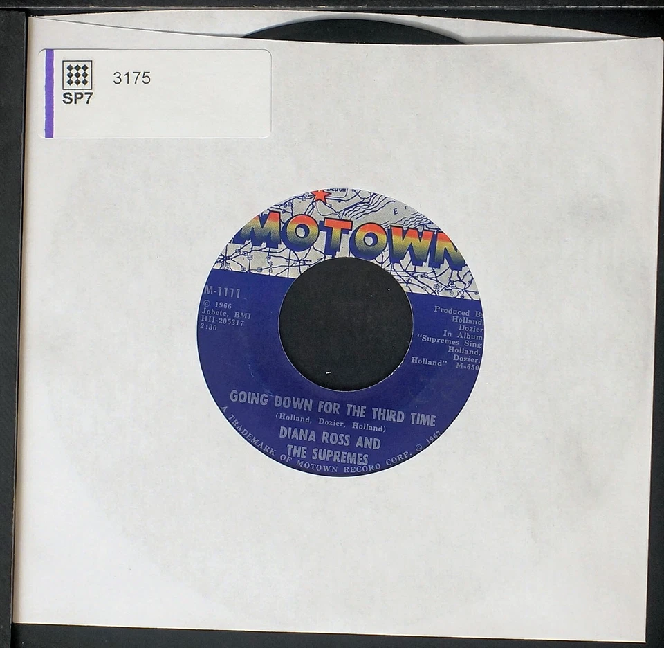 Diana Ross & The Supremes - Reflections - 7" single 45rpm record Foto 1 de 3