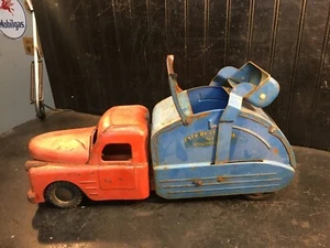 STRUCTO "City of  Toyland NO 7 Utility Truck" Waste Garbage Truck Vintage - Picture 1 of 12
