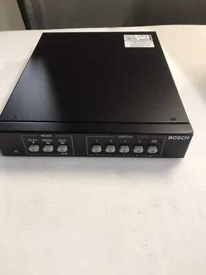 Bosch 2382/90 quad 4 channel security video - Image 1 of 2