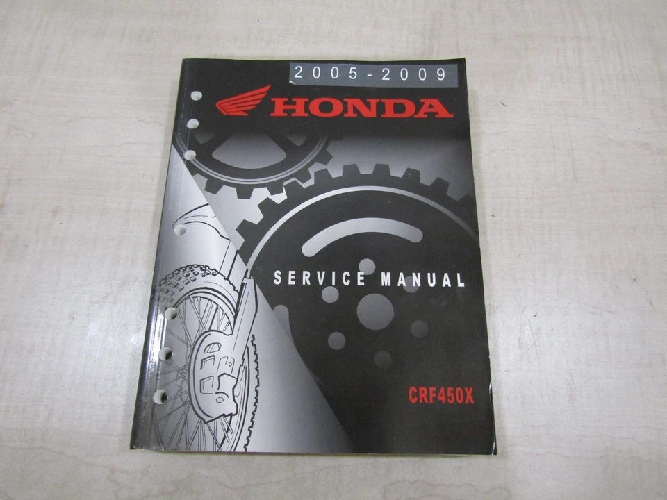 HONDA OEM MANUAL DE SERVICIO CRF450X 2005-2009 Foto 1 de 1