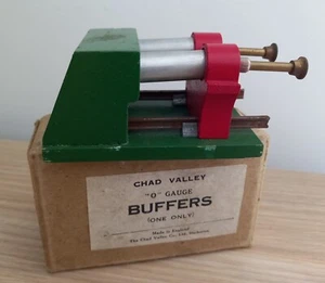 CHAD VALLEY BUFFERS "O" GAUGE BUTOIR DE FIN DE VOIE AVEC SA BOITE ECHELLE O - Foto 1 di 6