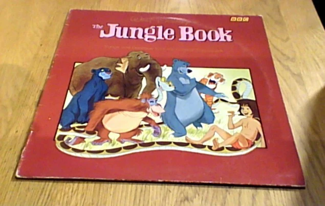 WALT DISNEY'S THE JUNGLE BOOK ORIGINAL FILM SOUNDTRACK UK LP Louis Prima STEREO - Image 1 of 1