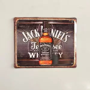Jack Daniels Pub Dekor Vintage Retro Blechschild Tür Wanddekor Metall Bar Pub - Bild 1 von 13