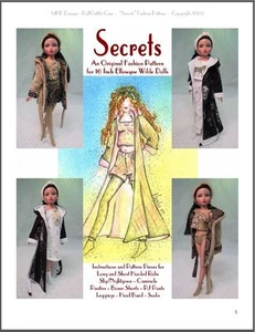 "Secrets" Original Fashion Pattern for Ellowyne Wilde - Picture 1 of 1