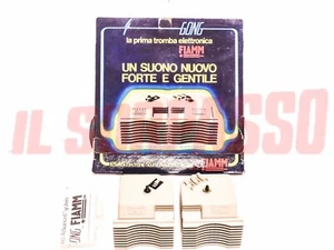 TROMBE ELETTRONICHE FIAMM AUTOBIANCHI A112 FIAT 127 128 131 LANCIA FULVIA BETA - Picture 1 of 5