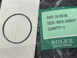 1 Genuine Vintage Rolex Datejust watch Back Gasket part 29-302-86 from package - Picture 1 of 3
