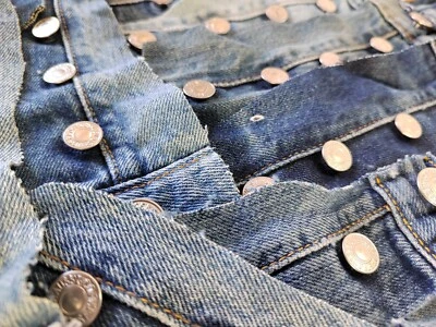 Levi Buttons 501, Repair kit, Genuine Levi’s Buttons x 10 - Image 1 of 4