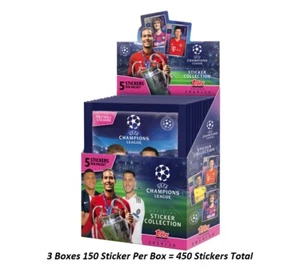2019-20 TOPPS UEFA CHAMPIONS LEAGUE STICKER 3 BOXES LOOK FOR HALAND ROOKIE - Picture 1 of 3
