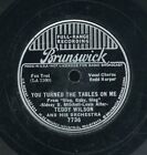 78Tk-Jazz-Brunswick 7736-Teddy Wilson-(You Turned  Tables On Me/Sing Baby Sing)