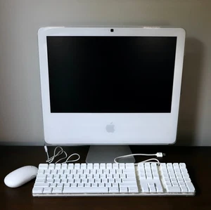 Apple iMac LEOPARD Core 2 Duo 1.83 17" MA710LL 2006 2GB RAM  512GB SSD TESTED - Picture 1 of 8