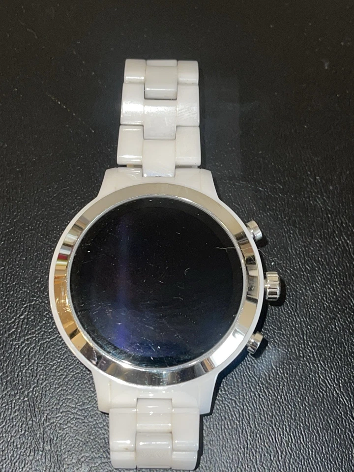 Smartwatch feminino Michael Kors DW7M1 cerâmica branca - Imagem 1 de 4