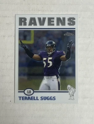 2004 Topps Chrome #29 Terrell Suggs Baltimore Ravens - Image 1 of 2