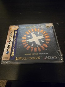 Revolution X Japan Sega Saturn Brand new sealed!!