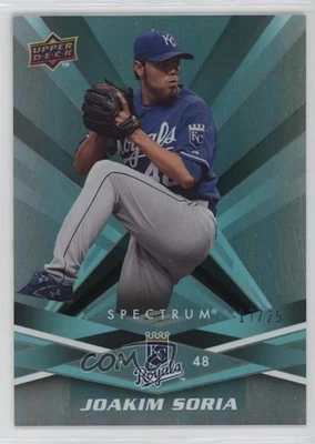2009 Upper Deck Spectrum Turquoise /25 Joakim Soria #44 - Image 1 of 2