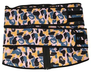 Waist Trainer Adjustable Size 3XL Colorful Print With Zipper - Picture 1 of 7