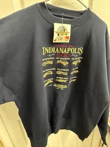Selten Neu mit Etikett Vintage 1995 Indianapolis 500 besticktes Sweatshirt. Xl - Bild 1 von 3