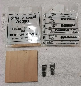 2pc VAUGHAN 89004 "2- FULL REPLACEMENT WEDGES SETS " USA 🇺🇸 - Picture 1 of 7