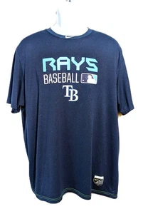 Nike Dri-Fit Tampa Bay Rays Baseball Authentic Collection Shirt XL MLB  - Picture 1 of 10