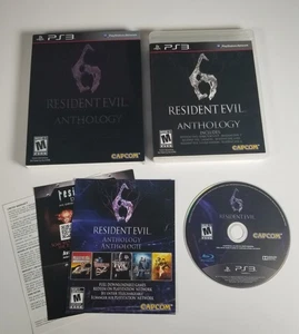Resident Evil 6 Anthology (Sony PlayStation 3 2012) PS3 con cubierta antideslizante - *Probado* - Imagen 1 de 11